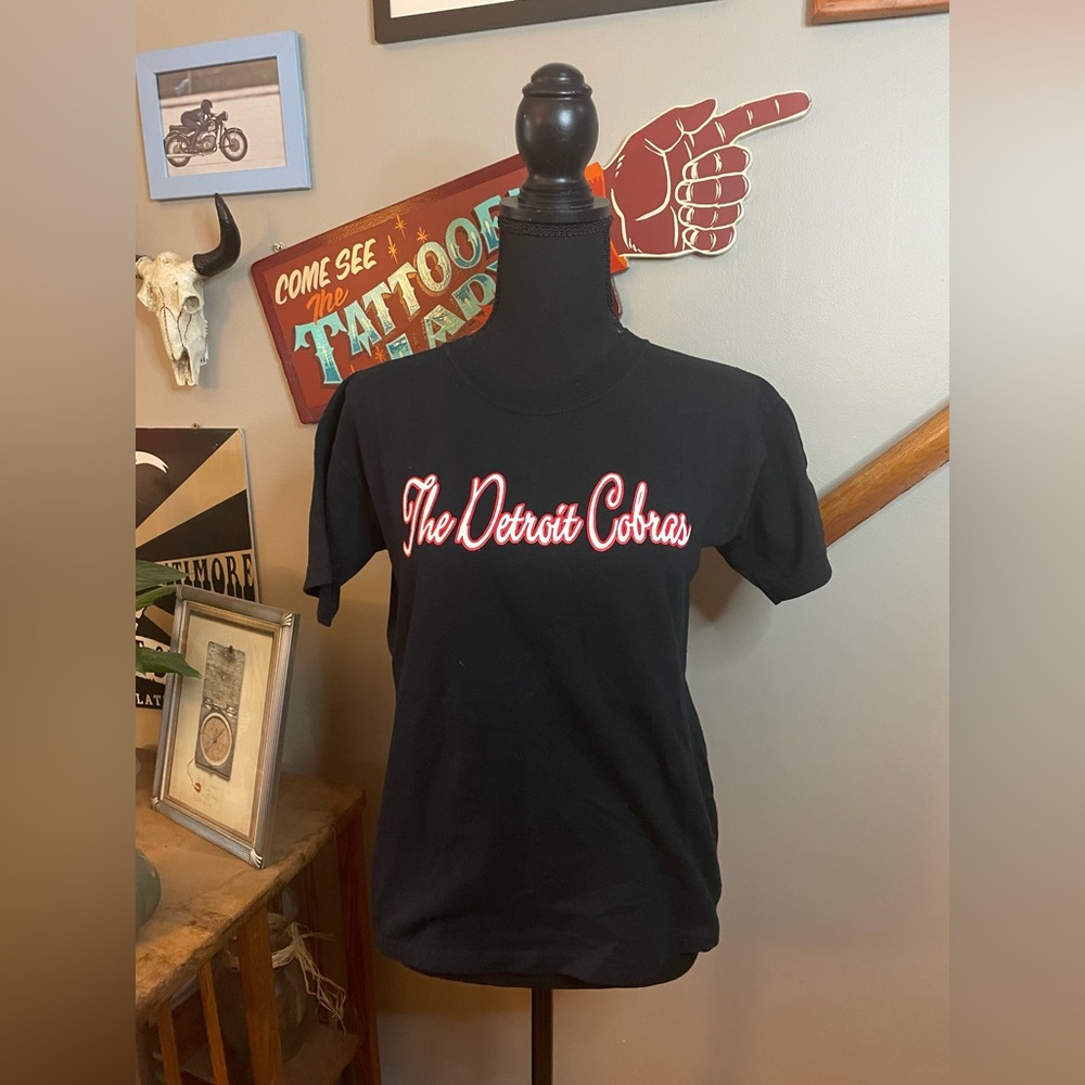 Vintage Detroit Cobras Tshirt - Tied & True Tour - RARE